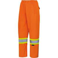 5586 Pantalon de s&eacute;curit&eacute; hydrofuge de 450D, Polyester/Polyur&eacute;thane, 4T-Grand, Jaune lime haute visibilit&eacute; Equipex