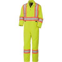 5512T Combinaison haute visibilit&eacute;, 40 (grand taille), Jaune lime haute visibilit&eacute; Equipex