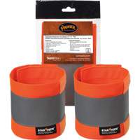140A High-Visibility Orange Adjustable 14" X 4" Reflective Armband Equipex