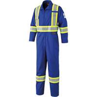 7704T Combinaison anti-arc &eacute;lectrique FR-Tech, Taille 40 (grand taille), Bleu royal, 10 cal/cm² Equipex