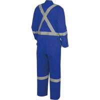 7709A Combines ignifuges et r&eacute;sistants aux arcs &eacute;lectriques &agrave; haute visibilit&eacute; The Rock FR-Tech, Taille 36, Bleu royal, 10 cal/cm² Equipex