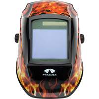 Casque de soudeur autonoircissant Leadhead, 3,8" lo x 3,4" la Champ de vision, Teinte 9 - 13 Equipex