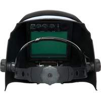 Casque de soudeur autonoircissant Leadhead, 3,8" lo x 3,4" la Champ de vision, Teinte 9 - 13, Noir Equipex