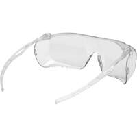 Lunettes de s&eacute;curit&eacute; Cappture, Lentille Transparent, Antibu&eacute;e, ANSI Z87+/R&eacute;pond ou surpasse la norme CSA Z94.3 Equipex