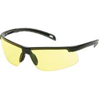 Lunettes de s&eacute;curit&eacute; Ever-Lite, Lentille Ambr&eacute;e, ANSI Z87+/R&eacute;pond ou surpasse la norme CSA Z94.3 Equipex