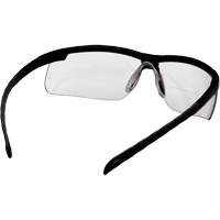 Lunettes de lecture H2MAX avec monture noire, Antibu&eacute;e, Transparent, Dioptrie 2,0 Equipex