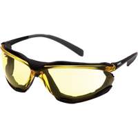 Lunettes de s&eacute;curit&eacute; Proximity, Lentille Ambr&eacute;e, Antibu&eacute;e, ANSI Z87+/R&eacute;pond ou surpasse la norme CSA Z94.3 Equipex