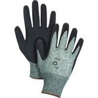 Gants &eacute;cologiques enduits &agrave; prise cr&ecirc;p&eacute;e, 9, R&ecirc;vetement Mousse de latex, Calibre 15, Enveloppe en Nylon/rPET Equipex