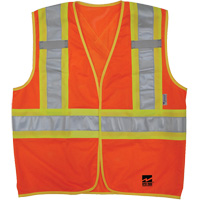 Veste Open Road “BTE”, Orange haute visibilit&eacute;, Moyen/Petit Equipex