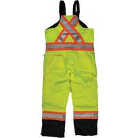 Salopette de s&eacute;curit&eacute; isolante en tissu ind&eacute;chirable, Polyester, T-petit, Jaune lime haute visibilit&eacute; Equipex