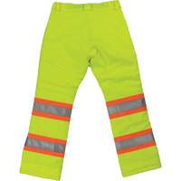 Pantalon de s&eacute;curit&eacute; isolant et extensible pour femmes, Polyester, T-petit, Jaune lime haute visibilit&eacute; Equipex