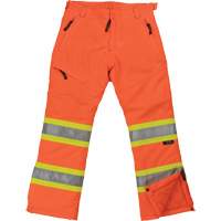 Pantalon de s&eacute;curit&eacute; isolant et extensible pour femmes, Polyester, T-petit, Orange haute visibilit&eacute; Equipex