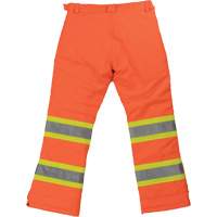 Pantalon de s&eacute;curit&eacute; isolant et extensible pour femmes, Polyester, T-petit, Orange haute visibilit&eacute; Equipex