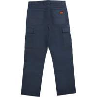 WP100 Work Pants, Cotton/Spandex, Navy Blue, Size 0, 30 Inseam Equipex