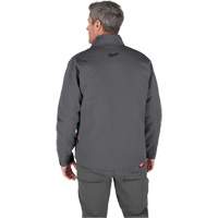 Manteau chauffante M12 ToughShell (manteau seulement), Hommes, Moyen, Gris Equipex