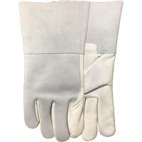 2757E Fabulous Fabricator Fitter's Gloves, Small, Grain Cowhide Palm, Cotton Fleece Inner Lining Equipex