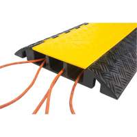 Protecteur de c&acirc;bles en polyur&eacute;thane, 5 canaux, 35,43" lo x 19,69" la x 2" h Equipex