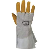 Gants de soudage 335DBP Endura, Cuir de vache refendu/Cuir d'&eacute;lan refendu, Taille Petit Equipex