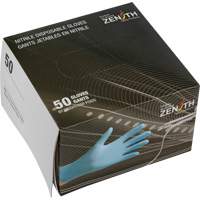 Vending Pack Disposable Gloves, Large, Nitrile, 4.5-mil, Powder-Free, Blue, Class 2 Equipex