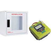 Ensemble armoire murale et d&eacute;fibrillateur AED 3, Semi-automatique, Français, Classe 4 Equipex