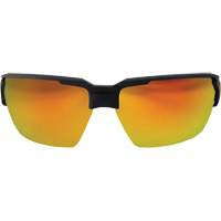 Lunettes de s&eacute;curit&eacute; Pumori, Lentille Rouge/Miroir, Anti-&eacute;gratignures, ANSI Z87+/MCEPS GL-PD 10-12/R&eacute;pond ou surpasse la norme CSA Z94.3 Equipex
