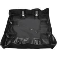 Collapsible Berm, 30 US gal. Capacity, 2' W x 4' L x 6" H, Snap-Up Bracket Equipex