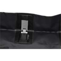 Collapsible Berm, 30 US gal. Capacity, 2' W x 4' L x 6" H, Snap-Up Bracket Equipex