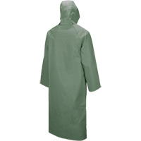 851 Hurricane Long Coat with Detachable Hood, Small, Green Equipex