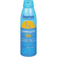 Protection solaire compl&egrave;te Coppertone, FPS 50, Vaporisateur Equipex