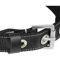 WB-6020-S Safety Positioning 2 Side D-Rings Belt with Padded Lumbar Support - Small Equipex