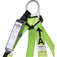 FBH-10000A6440-4 4' Class A Harness & Lanyard with 350 lbs. Capacity, Harness/Lanyard Combo Equipex