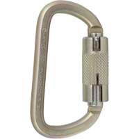 CP-03015-2 Mousqueton zingu&eacute; avec ouverte de portique de 3/4", Acier Equipex
