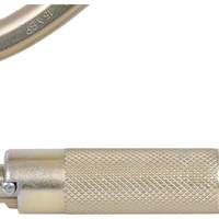 CP-04011-1 Mousqueton zingu&eacute; avec ouverte de portique de 2", Acier Equipex