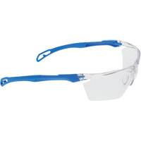 Lunettes de s&eacute;curit&eacute; UV-AF d&eacute;tectable par m&eacute;tal/rayons X Dominator s&eacute;rie DM3-MD, Lentille Transparent, Antibu&eacute;e, ANSI Z87+/R&eacute;pond ou surpasse la norme CSA Z94.3 Equipex