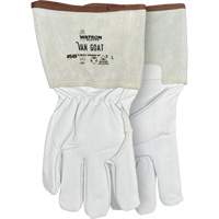 Gants r&eacute;sistant &agrave; la coupe et &agrave; l'arc &eacute;lectrique Van Goat 549, Taille Moyen, Enveloppe en Cutshield/Para-aramide/Polyester/Acier inoxydable/Ch&egrave;vre, ASTM ANSI niveau A6/EN 388 niveau F Equipex