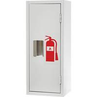 Indoor Fire Extinguisher Cabinet, 10" W x 24" H x 7" D Equipex