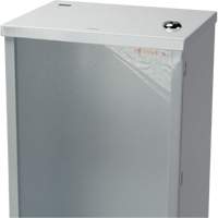 Light-Duty Fire Extinguisher Cabinet, 8" W x 22" H x 6" D Equipex