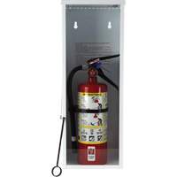 Light-Duty Fire Extinguisher Cabinet, 8" W x 22" H x 6" D Equipex