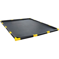 Stinger Spillpal Berm, 119 US gal. Capacity, 8' W x 6' L x 4" H, Foam Wall Equipex