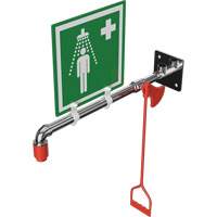 Douche de rinçage, Montage mural Equipex