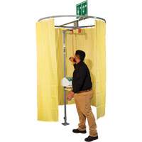 Pipe Mounted Safety Shower Modesty Curtain Equipex