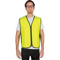 Evaporative Cooling Vest, Medium, High Visibility Lime-Yellow Equipex