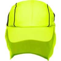 Cooling Hat with Neck Shade, Hi-Vis Lime Equipex