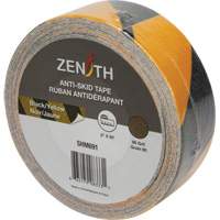 Anti-Skid Tape, 2" x 60', Black & Yellow Equipex