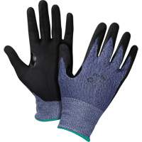 Gants r&eacute;sistant &agrave; la coupe, Taille Petit, Calibre 15, Rev&ecirc;tement Mousse de nitrile, Enveloppe en PEHP, ASTM ANSI niveau A3 Equipex