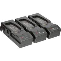 Emballage de chargeur de pile &agrave; trois postes Versaflo  pour APR motoris&eacute; TR-300+ Equipex