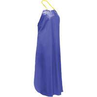 CoverMe Apron, PVC/Vinyl, 45" L x 35" W, Blue Equipex
