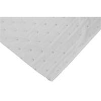 Rouleaux absorbants li&eacute;es, Poids moyen, 150' lo x 30" la, Absorption 20 gal. Equipex