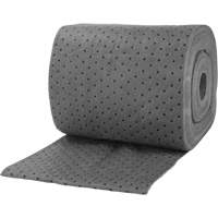 Rouleaux absorbants li&eacute;es, Lourd, 150' lo x 15" la, Absorption 10 gal. Equipex