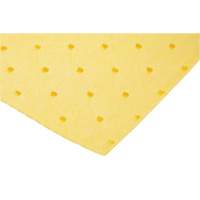 Rouleaux absorbants li&eacute;es, Poids moyen, 150' lo x 15" la, Absorption 8 gal. Equipex